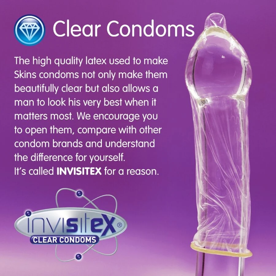 SKINS - PRESERVATIVI EXTRA LARGE PREMIUM CONFEZIONE DA 16